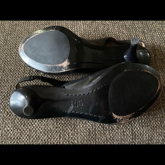 Michael Kors Slingback Peep Toe Heels - Picture 4 of 5